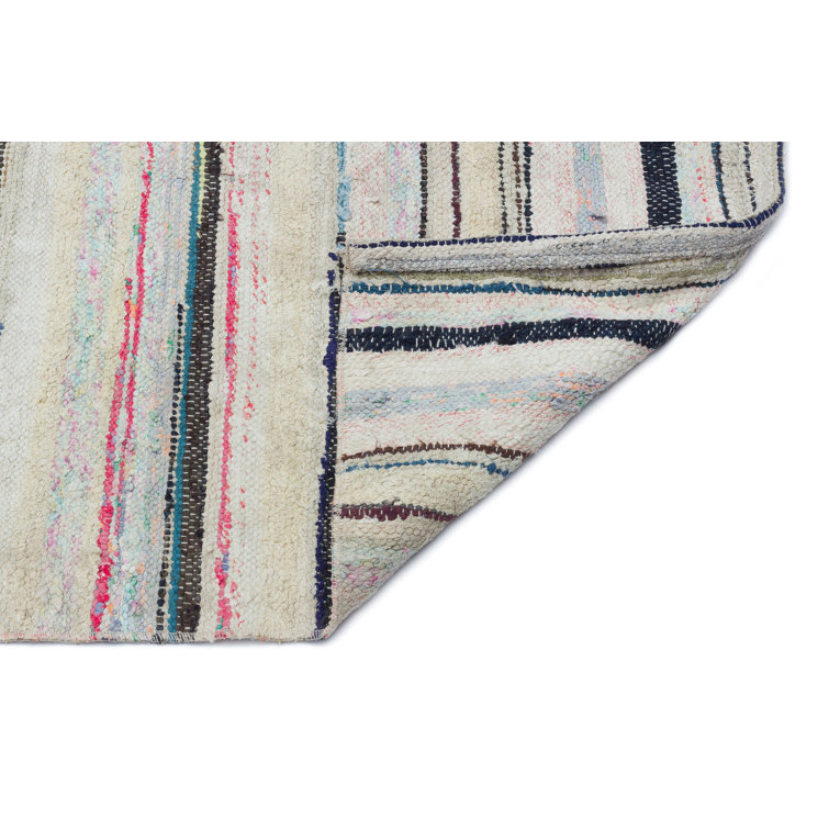 Foundry Select Rhesa Handmade HandKnotted Wool Beige Rug Wayfair